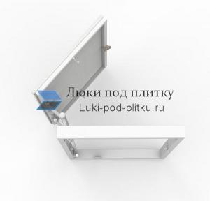 Люк невидимка УНИВЕРСАЛ-НР нажимной, регулируемый